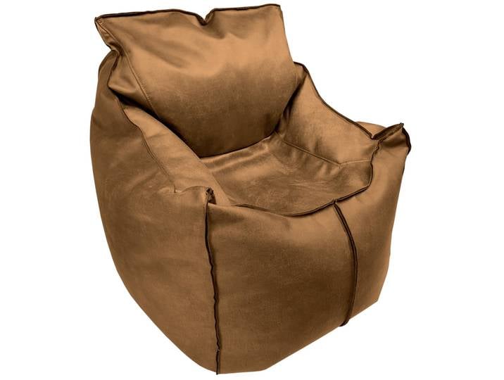 Z2 Loungesessel STORVIK, braun, Webstoff