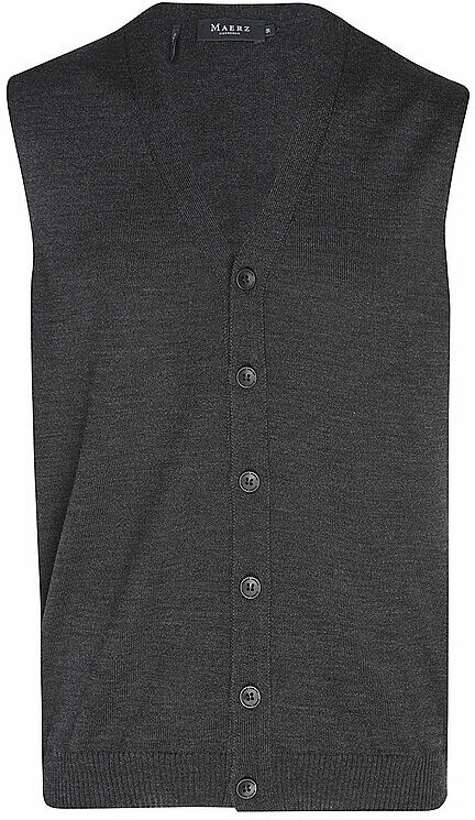 MAERZ Strickweste  grau   56 56