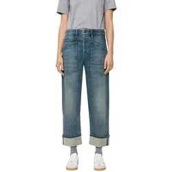 MAC Jeans Baggy Straight in Mittelblau-D32