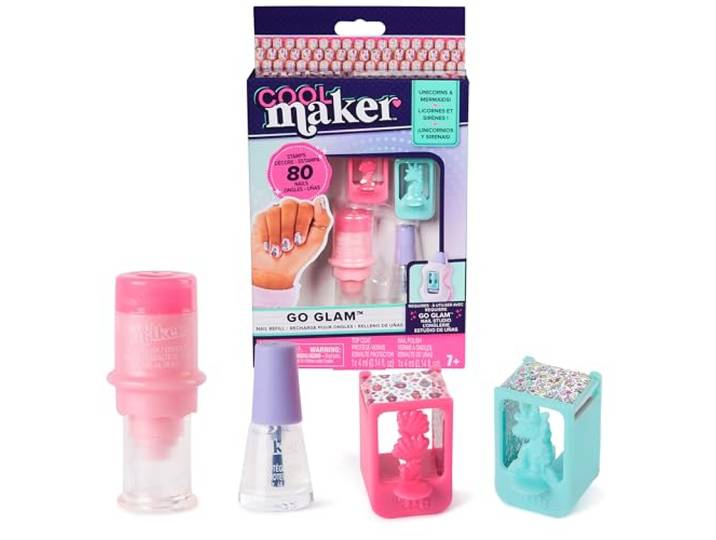 Cool Maker - Go Glam Navulset voor Go Glam Nagelstudio voor 80 nagels
