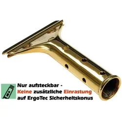 Unger GS000 Fensterwischer GC-Wischergriff Messing Solide Messingqualität für den Profi