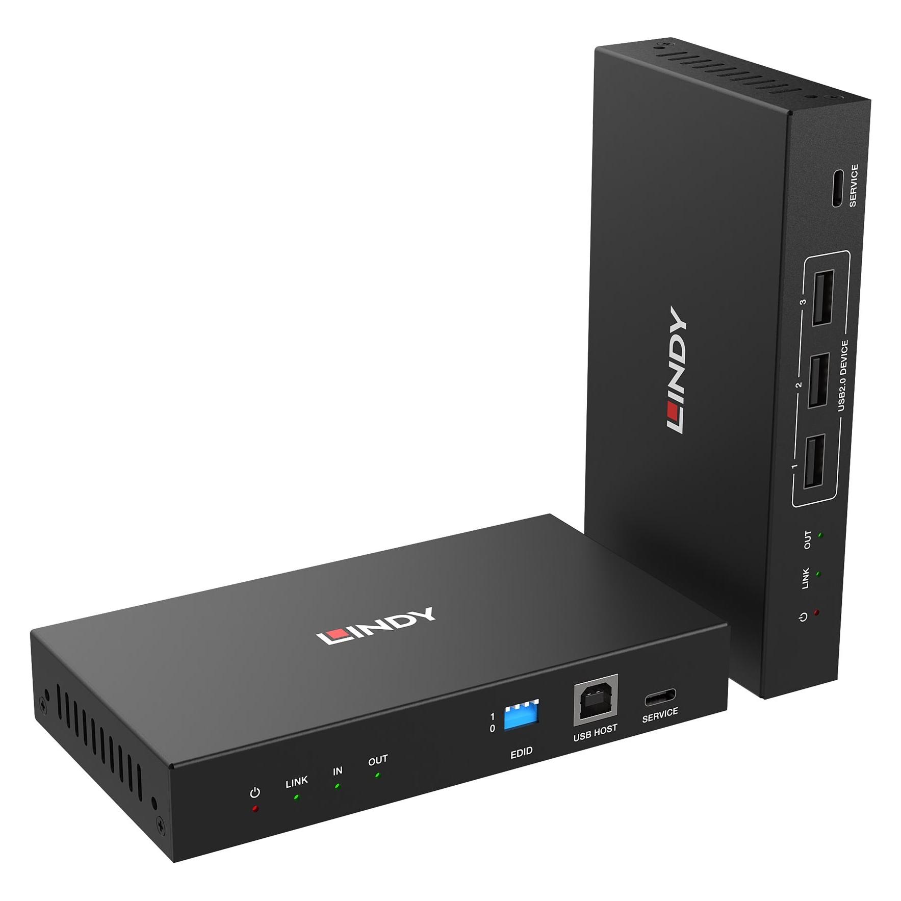 Lindy 5km Fibre Optic HDMI 4K60 KVM (39366)