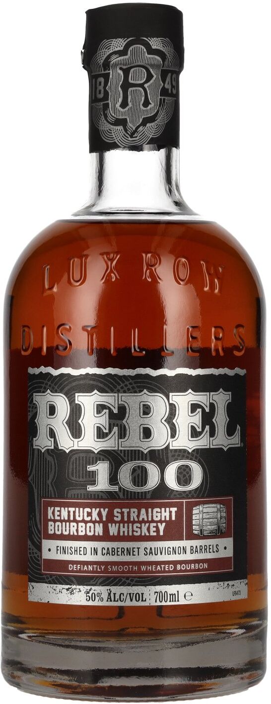 Rebel 100 Kentucky Straight Bourbon Cabernet Sauvignon Finish Whiskey 50% Vol. 0,7l