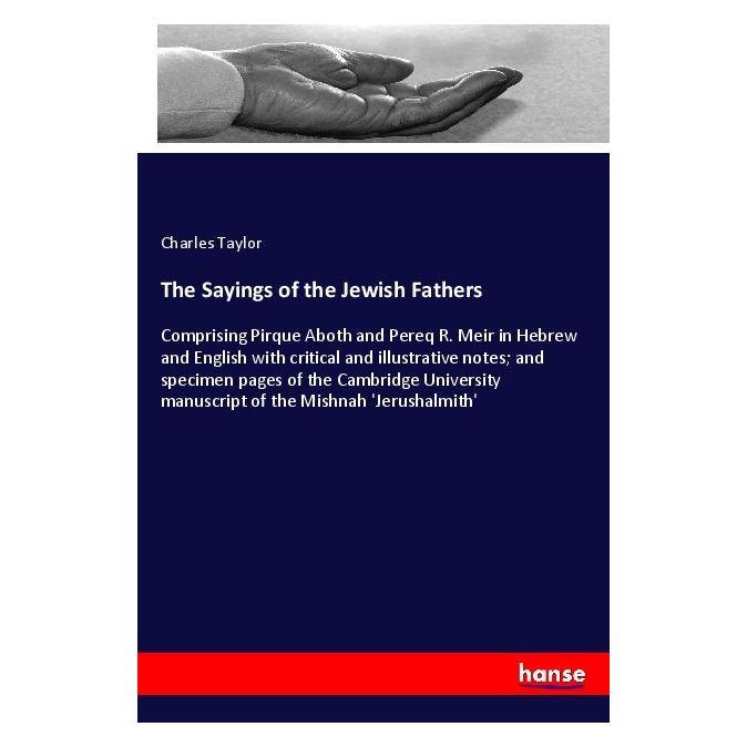 Hansebooks The Sayings of the Jewish Fathers (Englisch, Softcover, Charles Taylor) (55970285)