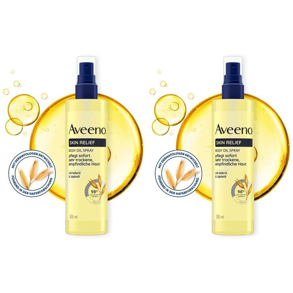 Aveeno Skin Relief Körperöl-Spray 2x 2x200 ml Öl