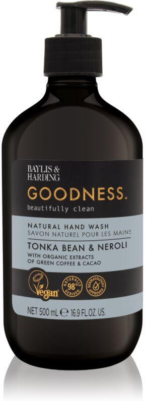 Baylis & Harding Goodness Tonka Bean & Neroli flüssige Seife für die Hände 500 ml
