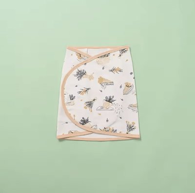 Inspire Essentials CalmNest Anti Startle Baby Swaddle Wrap Cotton Muslin Blanket b 35x80cm