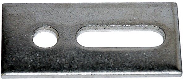 Piastra di connessione piana SSP 10 A2 per unione di vitone STSR e profilo universale   Fischer