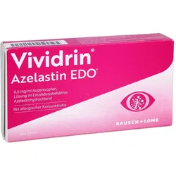 Vividrin Azelastin EDO 0,5 mg/ml Augentropfen