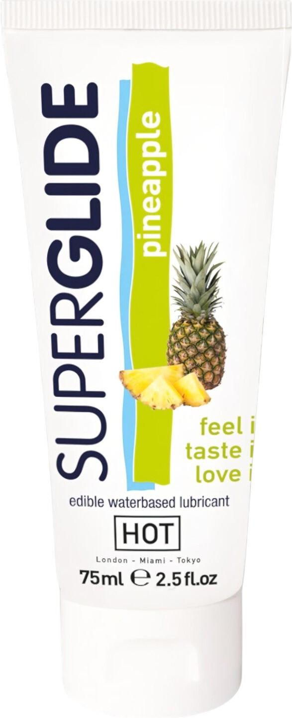 Hot - Spiselig Glidecreme Med Ananas - 75ml