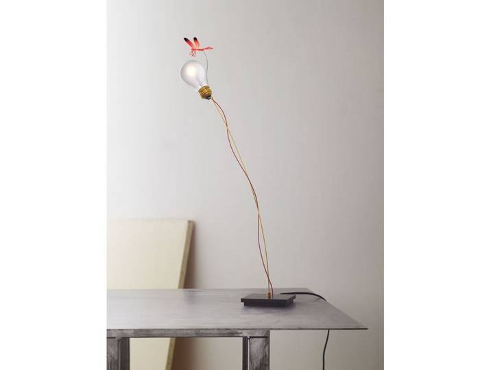 I Ricchi Poveri Bzzzz Tischleuchte Red - Ingo Maurer - Wohnzimmer - Aluminium