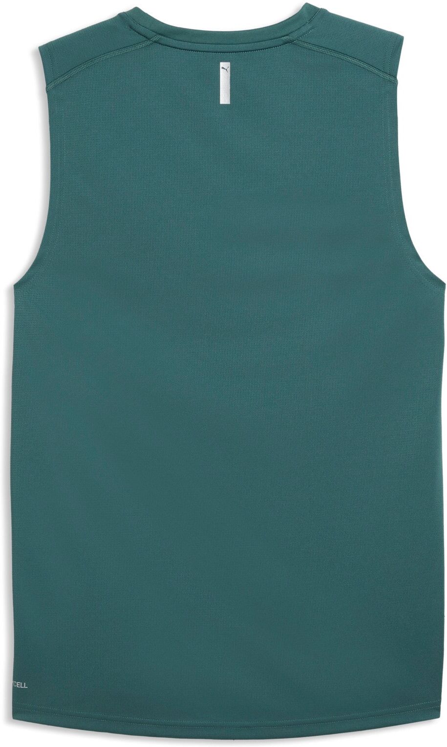 Tanktop PUMA "M PWRTRAIN SLEEVELESS TEE", Herren, Gr. XXL, grün (herb garden), Jersey, Obermaterial: 100% Polyester, regular fit normal, Rundhals, Tops Tanktop, Trainingstanktop, ärmellos, mit Rundhalsausschnitt herb garden XXL