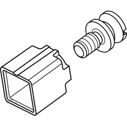 Ideal Standard Einsatz für Griff und Schraube B961086NU