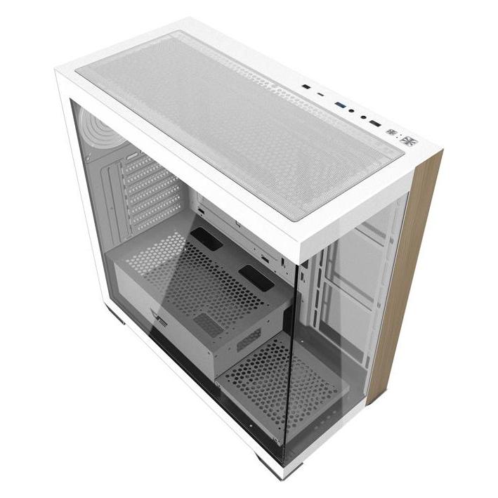 Darkflash Tech Darkflash DS900W computer case without fans (White) (DS900W_WHITE)