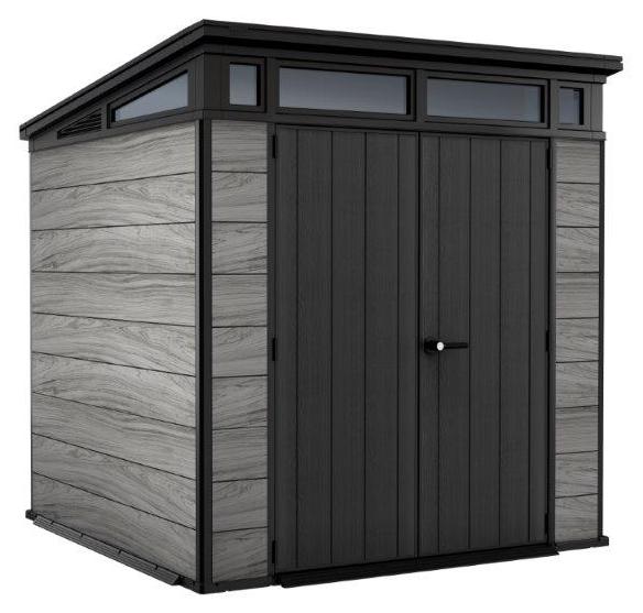 Keter PENT Signature 7x7 Storm Grey s podlahou
