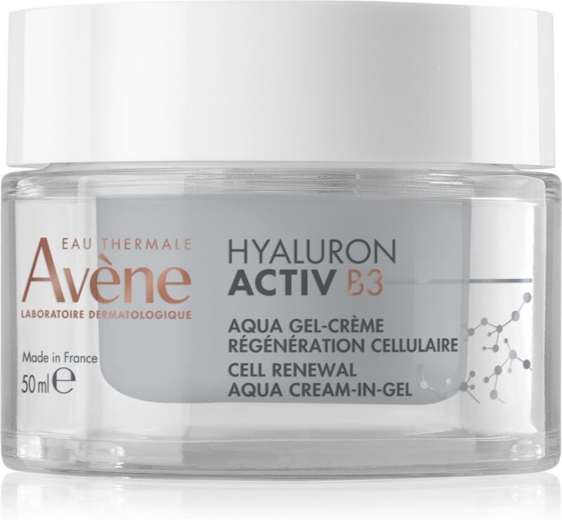 Avène Hyaluron Activ B3 Renewal Firming Aqua Cream-in-Gel feuchtigkeitsspendende Gel-Creme regeneriert die Hautbarriere 50 ml