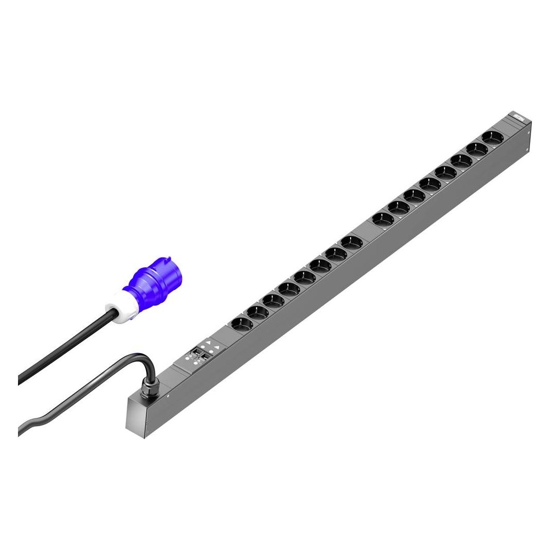 Rittal PDU basic /1P CEE 16xCEE7/3 Schuko (7979114)