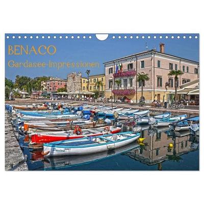 BENACO - Gardasee-Impressionen (Wandkalender 2027 DIN A4 quer), CALVENDO Monatskalender