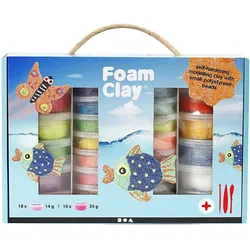 Creativ Company, Modelliermasse, Foam Clay Set