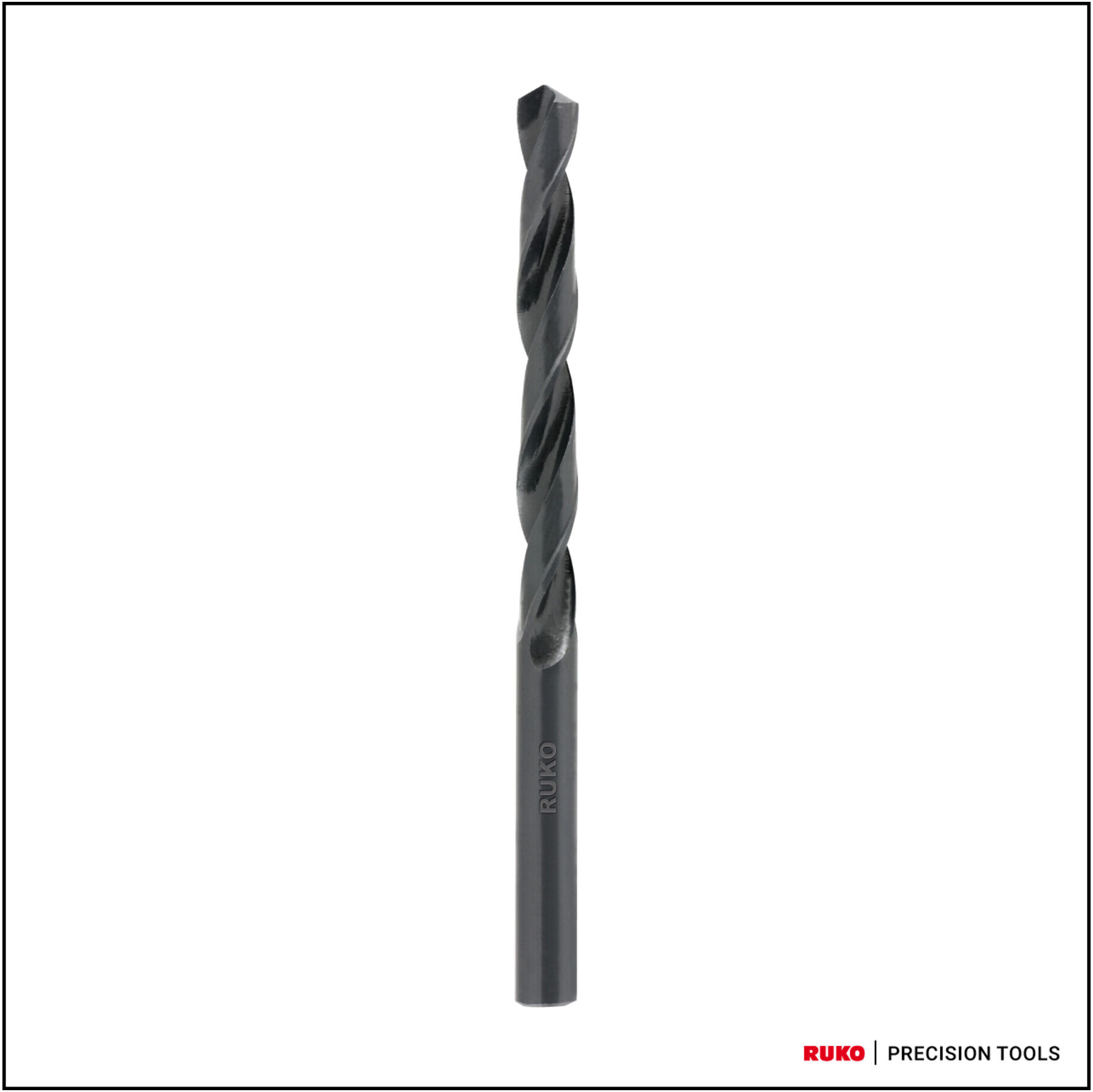 RUKO Spiralbohrer DIN 338 Typ N HSS rollgewalzt in SB-Tasche Ø 14,5 x 169 x 114 mm (206145)