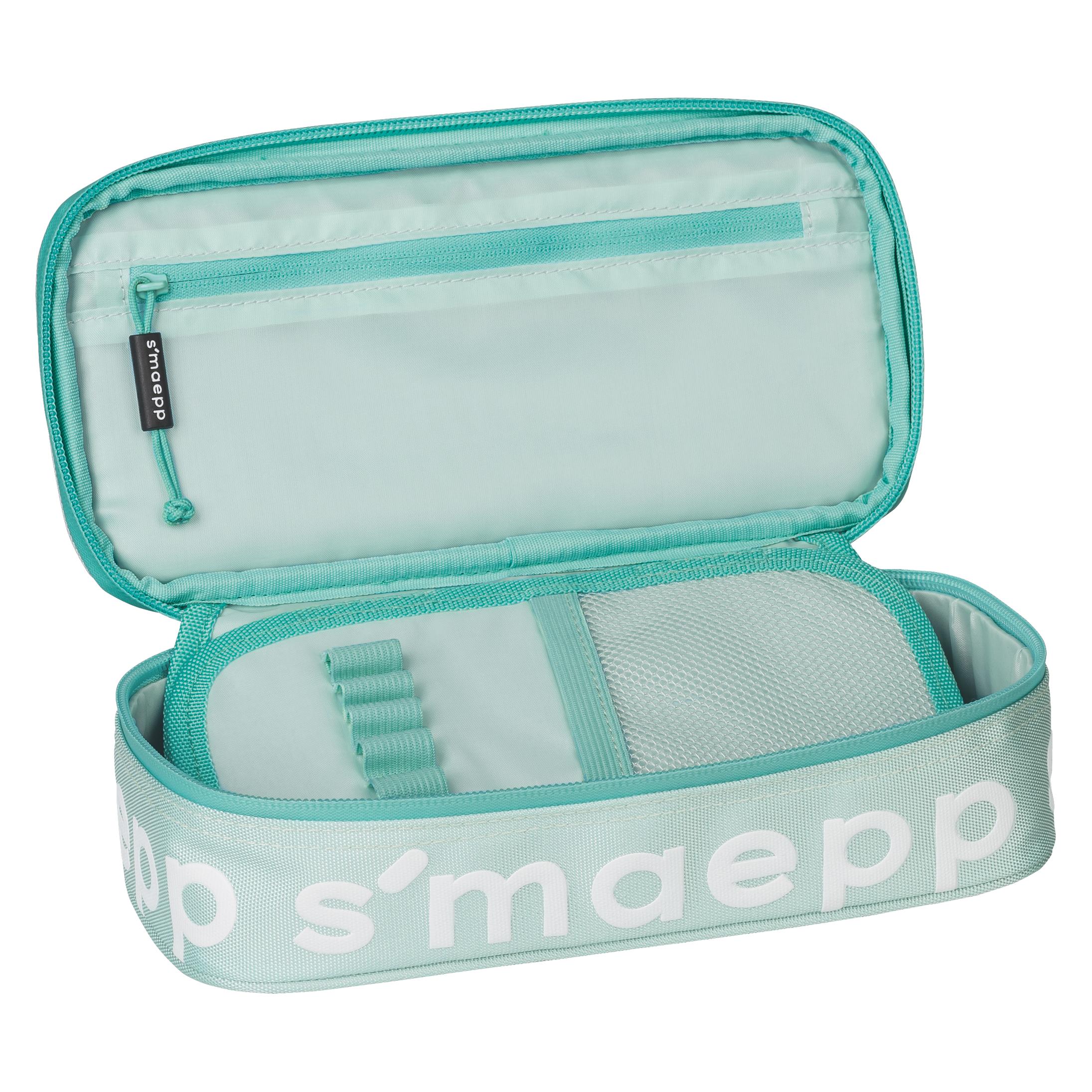 Brunnen Schlampermäppchen s'maepp XL Colour Code | 1 Klappe(n), mint (104924054)