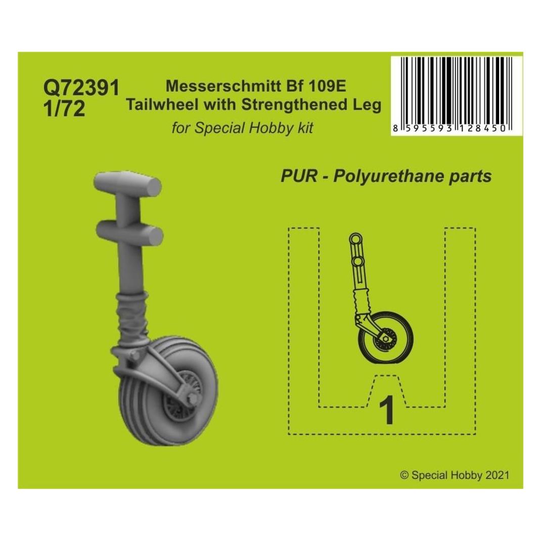 CMK Messerschmitt Bf 109E Tailwheel with Strengthened Leg (129-5Q72391)