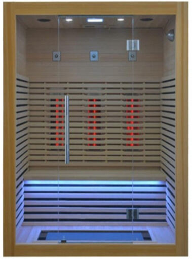 atlanticsaunas Atlantic Sauna Infrared Hanko 3 PersonSauna (Atlantic Glow 1.5)