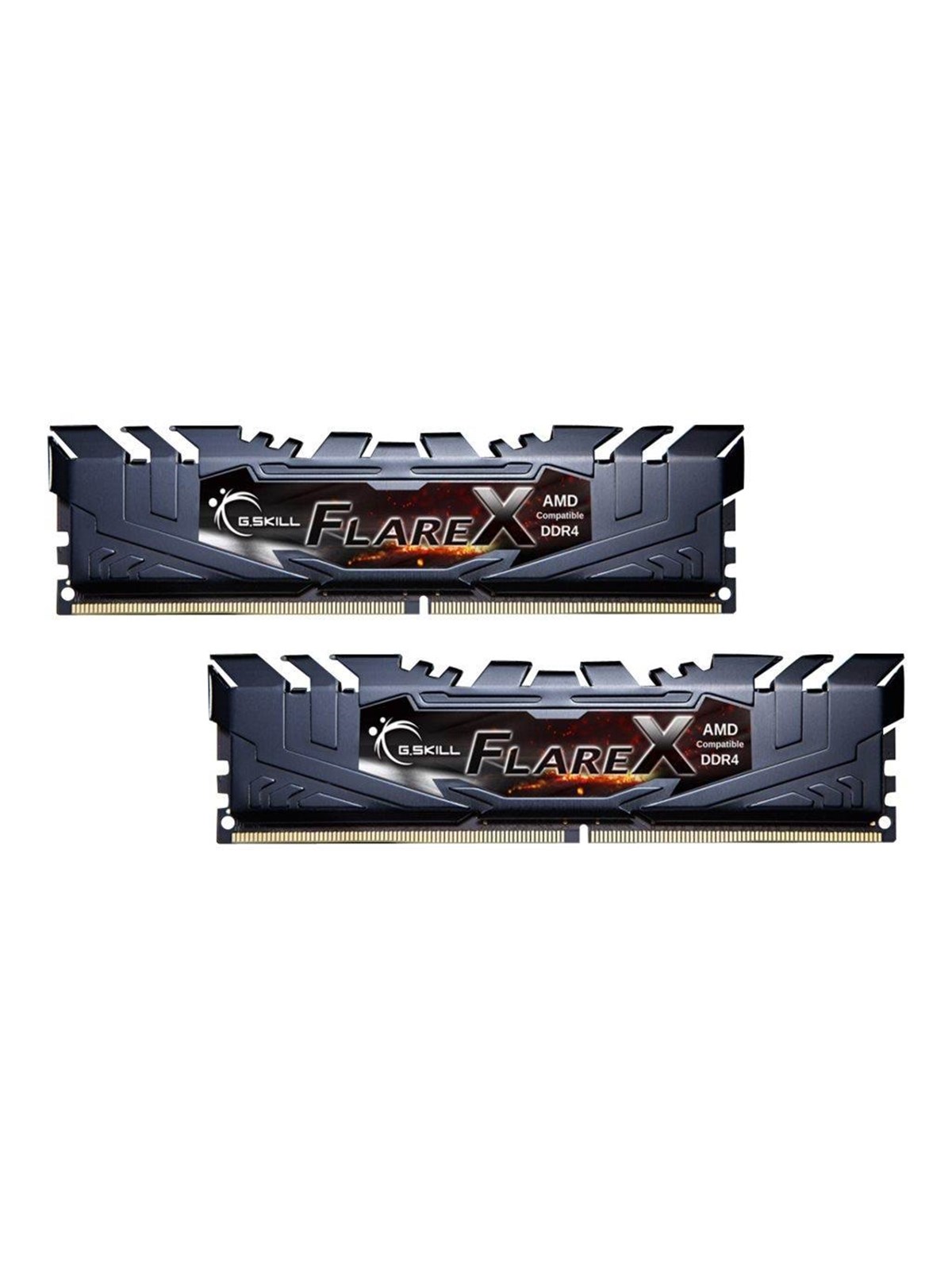 G.Skill Flare X DDR4-3200 - 32GB - CL16 - Dual Channel (2 pcs) - AMD Optimized - Schwarz