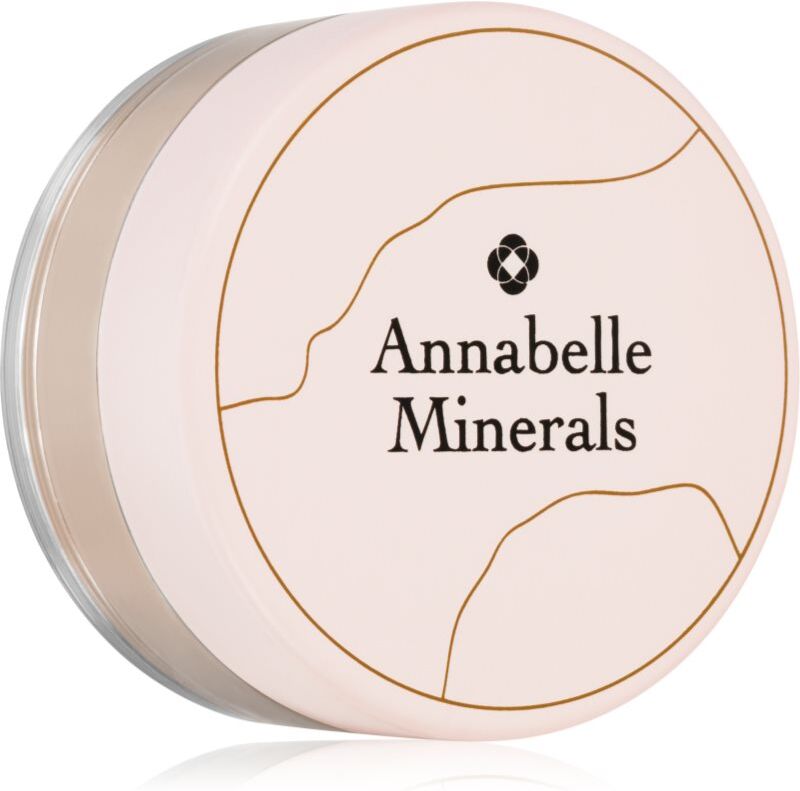 Annabelle Minerals Matte Mineral Foundation mineral powder foundation for a matt look shade Natural Fairest 4 g