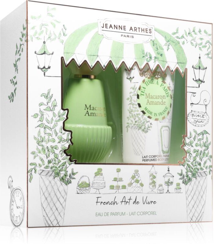 Jeanne Arthes Tea Time á Paris Macaron Amande Geschenkset für Damen
