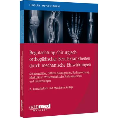 Begutachtung chirurgisch-orthopädischer Berufskrankheiten durch mechanische Einwirkungen, Taschenbuch von Elmar Ludolph,Michael Meyer-Clement,