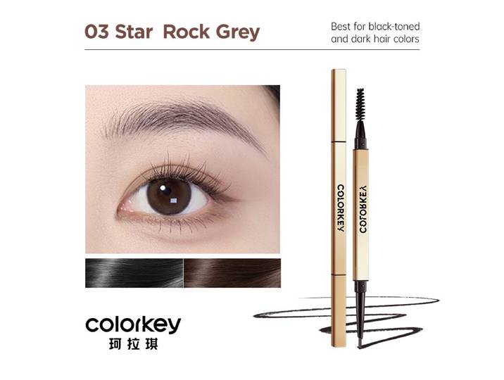 COLORKEY Sculpting Wenkbrauwpotlood 03 Steengrijs 0,07 g
