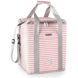 Ibili Thermotasche rosa Biarritz 31x37x39 cm Hält Lebensmittel und Getränke kühl oder warm, Lunchbox, Rosa