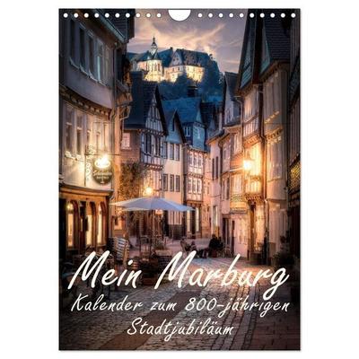 Mein Marburg (Wandkalender 2027 DIN A4 hoch), CALVENDO Monatskalender