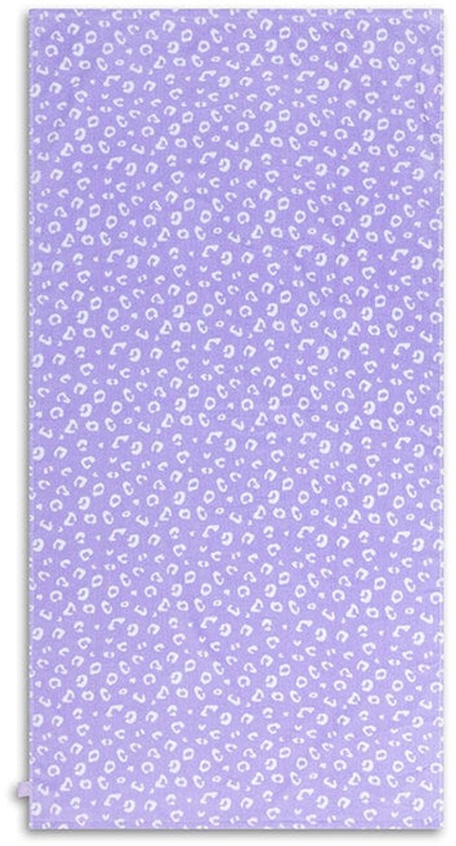 Swim Essentials Strandlaken Luipaarprint Paars - 135 x 65 cm