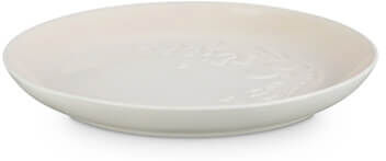 Le Creuset Meringue Stoneware La Jardin 22cm Plate