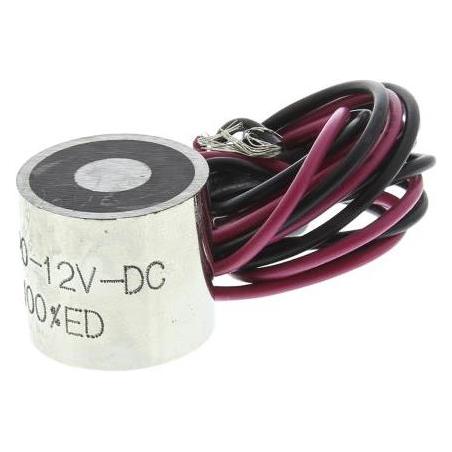 RS PRO 20mm Dia. 12V Electro Holding Magnet (7858519)