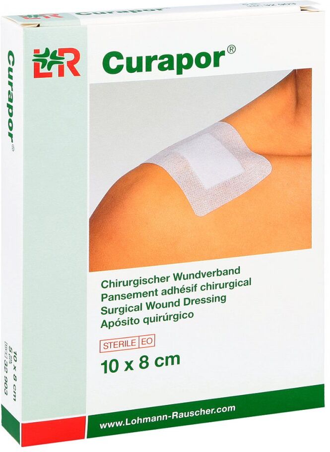 Curapor Wundverband steril chirurgisch 8x10 cm 5stk