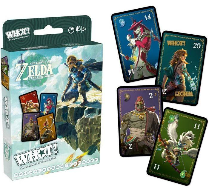 Winning Moves WHOT! Zelda - Tears of the Kingdom Bordspel voor 2 tot 6 spelers