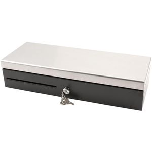 Olympia HS-170S Fliptop Kassenschublade, 46 x 17 cm, 6 Schein- und 8 Münzfächer, elektrisch über RJ12