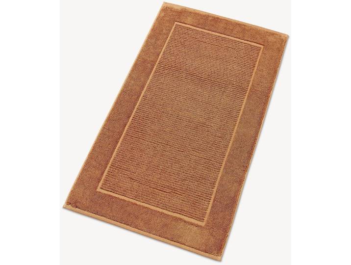 Badematte CHRISTY Supreme , braun (cinnamon), H:7mm, Baumwolle, Badematten, Badematte, Premium Badematte in Luxusqualität 1000g/m², 50 x 90, 2er Set