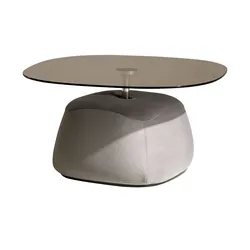 Höffner Selection Couchtisch  Adrika , grau , Maße (cm): B: 87 H: 41
