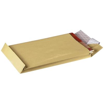 mayer-network 30002419 Faltentaschen Recycling - C4, ohne Fenster, 40 mm-Falte, Klotzboden, haftkebend, 125 g/qm, braun, 10 Stück