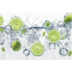 FOTOTAPETE Erfrischende Limette 288/190 cm
