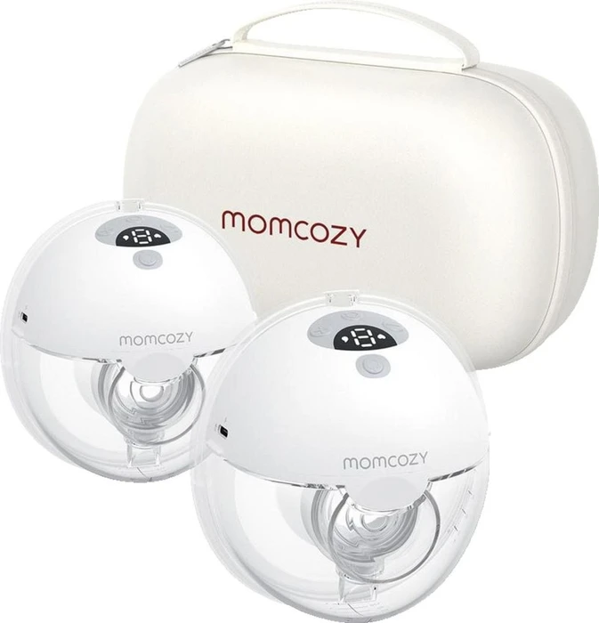 Momcozy M5 Tragbare Milchpumpe (2er Pack) - Grau