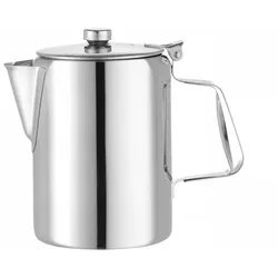 50x Kaffee-/Teekanne mit Klappdeckel,0,6L,⌀97x(H)142mm