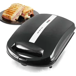 Emerio Sandwichmaker, Kontaktgrill, Schwarz