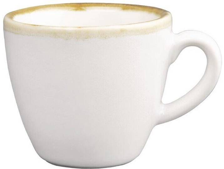 Olympia Kiln Espressokopjes Krijtwit 85ml (6 Stuks) - Olympia FB986