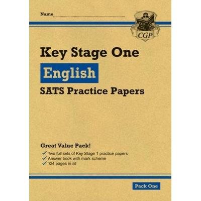 KS1 English SATS Practice Papers: Pack 1 (for end of year assessments), Taschenbuch von Cgp Books, CGP Books, 978-1-78908-100-8