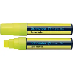 Schneider Maxx 260 Kreidemarker 5.0 - 15.0 mm Gelb